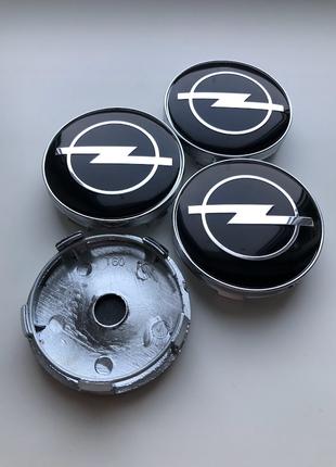 Ковпачки заглушки на диски Опель Opel 60мм
