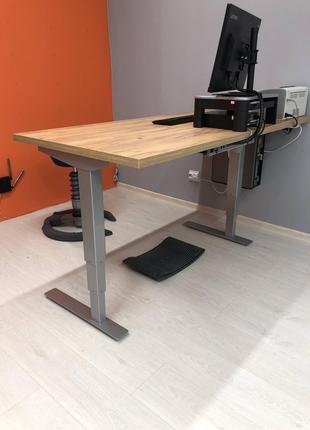 Conset (Дания) 37 Flex (Черный/ Белый/ Серый):Офисный стол для...