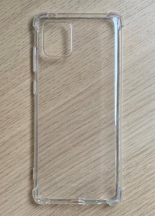Чехол - накладка (бампер) для Samsung Galaxy Note 10 Lite проз...