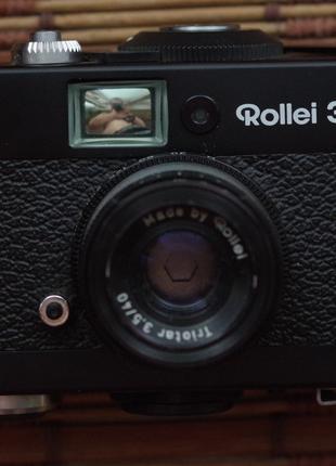 Фотоаппарат Rollei 35 LED Triotar 3,5 40mm с чехлом