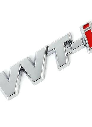 Эмблема VVT-i на крышку багажника (хром), Toyota