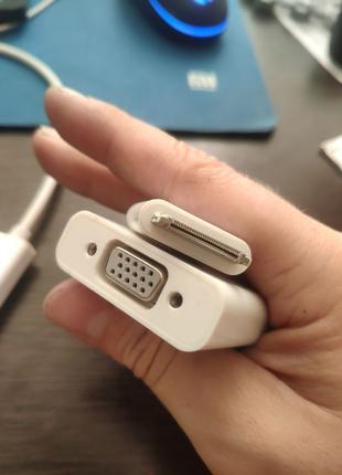 Переходники эпл Apple MacBook 32pin VGA HDMI новые