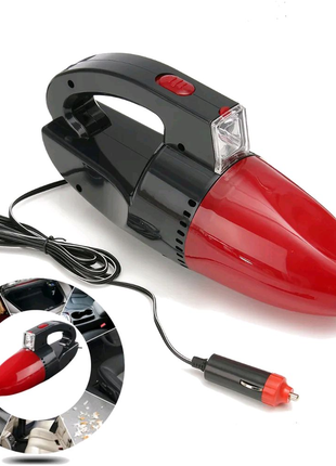 Автомобильный мини пылесос Kioki Car Vacuum Cleaner Red 12V 130W