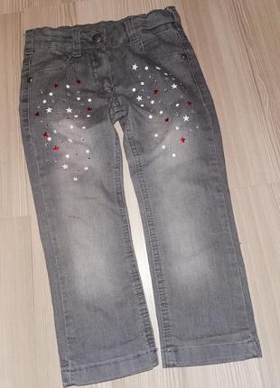 Новые стрейчевые джинсы скинни со стразами