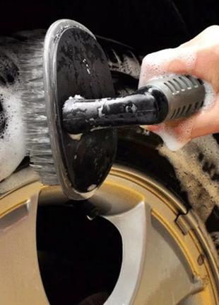 Щетка для мытья мойки чистки автомобильных шин колес покрышек