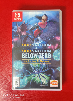 Игра картридж Subnautica + Subnautica Below Zero Nintendo Switch