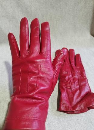 Жіночі рукавички marks&spencer натуральна шкіра