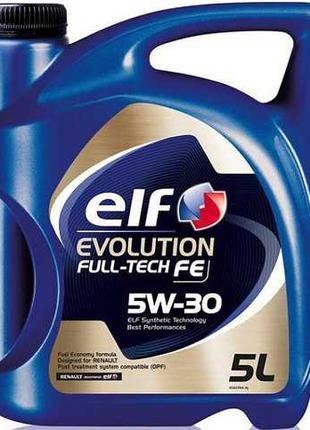 Моторное масло Elf Evolution Full-Tech FE 5W-30 5л /216689