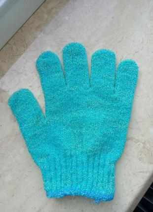 🔥 2 шт мочалка перчатка для пилинга ling feng body scrubber gl...