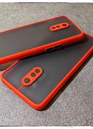 Противоударный красный чехол Likgus TPU+micro PC для OnePlus 6...