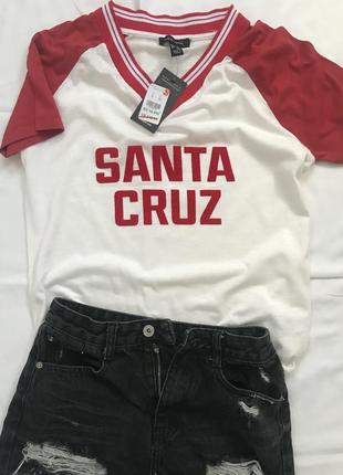Новая футболка santa cruz с биркой