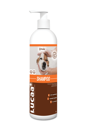 Натуральний безпечний шампунь LUCAA+ Pets Shampoo- 1L