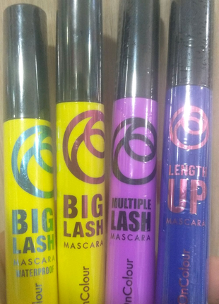 Объемная тушь для ресниц on colour big lash mascara орифлэйм o...