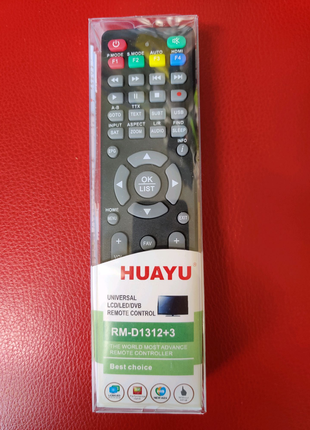 Пульт Универсальный RM-D1312 (TV/LCD/LED+DVB-T2+SAT+DVD+BD) Huayu