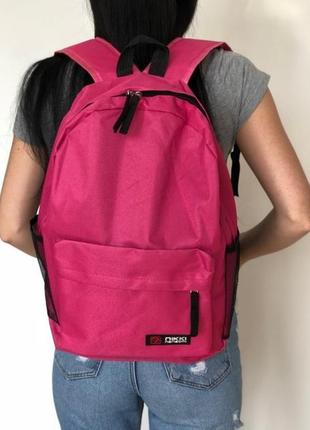 Яскравий рюкзак  шкільний, спортивний, повсякденний - рожевий ...