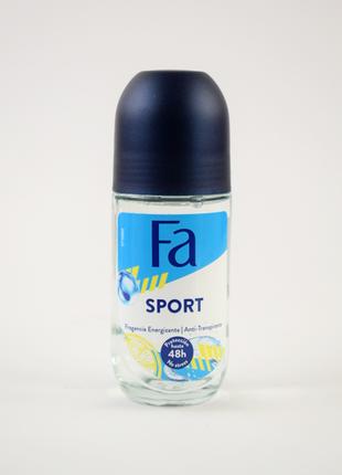 Роликовый дезодорант Fa Sport Fragansia Energizante 50 мл Бельгия