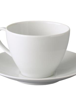 IKEA VARDERA (402.774.59) Чашка для чая и блюдце, белый