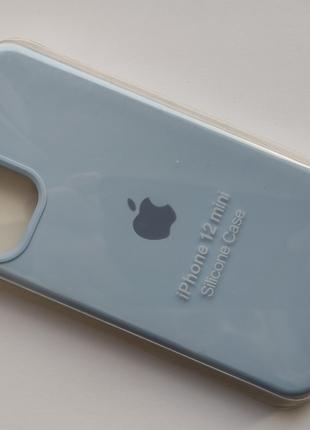 Оригинальный силиконовый чехол для Apple iPhone 12 mini