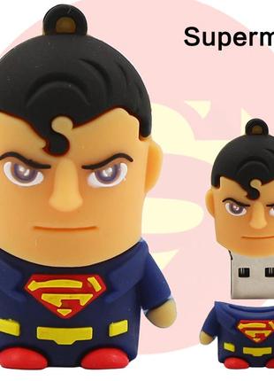 32 Гб флешка Супермен Superman 32 Gb USB Flash