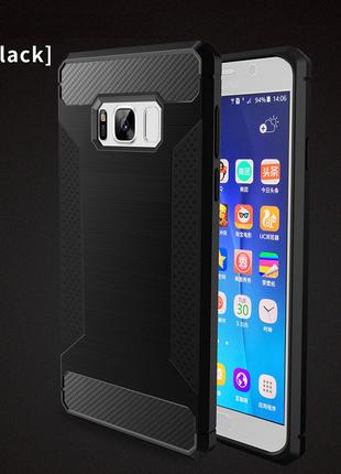 Противоударный чехол для Samsung Galaxy S8 plus карбон