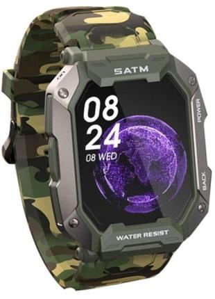 Розумний смарт годинник тактичний Smart UWatch Military