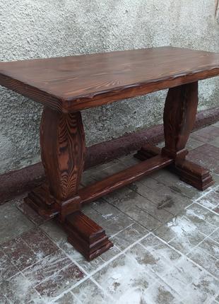 Деревянный стол под старину Рустик, столы для бани, кафе