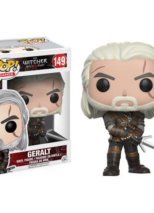 Фигурка Funko Pop "Geralt - Геральд №149" 10 см Witcher Ведьмак