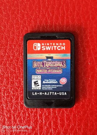 Игра  Hotel Transylvania 3 картридж для Nintendo Switch