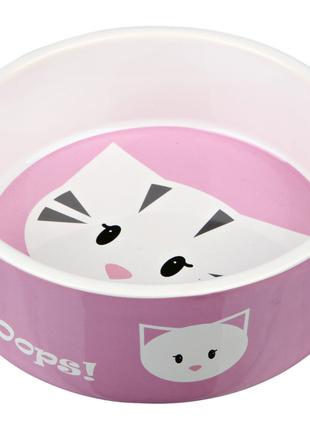 Керамическая миска для кота Trixie Mimi 300мл, разные цвета