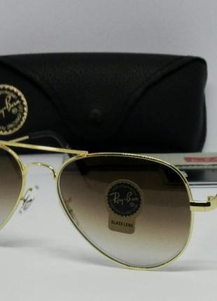 Ray ban 3516 очки капли унисекс солнцезащитные коричневый град...