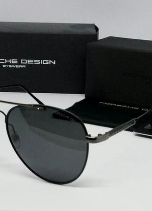 Porsche design стильные мужские солнцезащитные очки капли черн...
