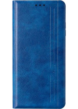 Чохол-книжка Leather Gelius New для Xiaomi Redmi 10 Синій