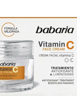 Крем для обличчя з вітаміном С Babaria Face cream Vitamin C 50...