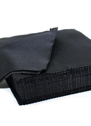 Черные салфетки в упаковке 135*135 мм. для линз и экранов (100...