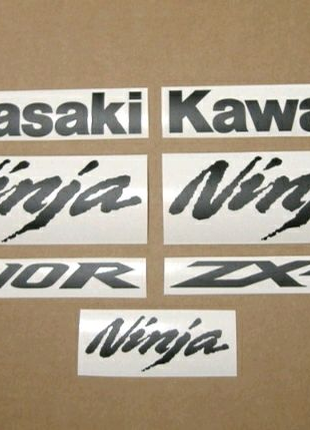 Набор наклеек на мотоцикл Kawasaki Ninja
