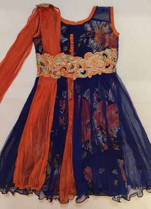 Индийское платье, сари, карнавальный костюм