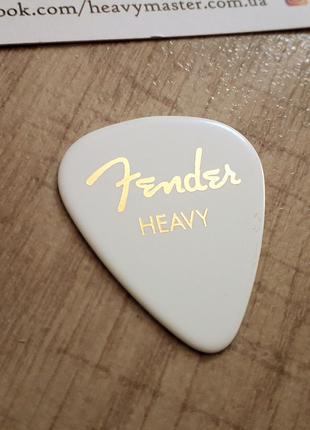 Медиатор медиаторы Fender Heavy оригинал для электрогитары гит...