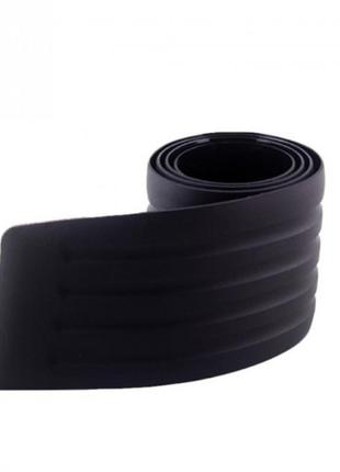 Универсальная защитная накладка на задний бампер 90 см (Черный)