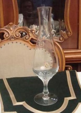 Оригинальная ваза хрусталь богемия чехословакия №д23