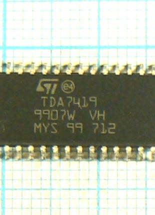 Мікросхема TDA7419 so28 є 2 шт. по 147.67 Грн. за 1 шт.
