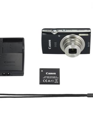 Фотокамера цифровая CANON IXUS 185 Black, арт. 1803C008