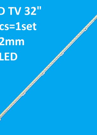 LED підсвітка TV 32" inch 58-led 3V 392mm 2011SVS32-4K-V1-1CH-...