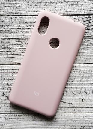 Чехол Xiaomi Redmi Note 6 Pro накладка для телефона бежевый