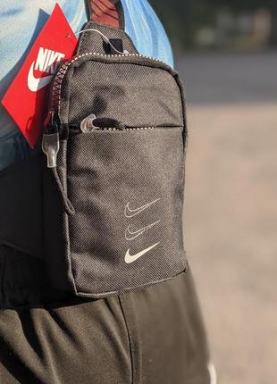 Барсетка nike bag big swoosh/сумка спортивная мужская через пл...