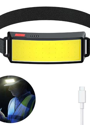 Ліхтарик на голову "TM-G14 LED COB Headlamp" Чорний, світлодіо...