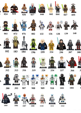 Фигурки Лего Звёздные Войны Lego Star Wars Более 300 моделей