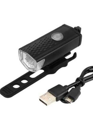 Велосипедный  фонарь с USB светодиодный. (Перезаряжаемый)