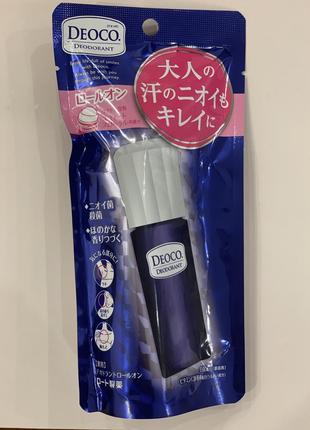 ROHTO Deoco Medicated Deodorant Roll-On Роликовий лікувальний ...