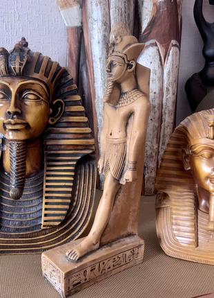 Єгипетська статуетка, фігура фараон Тутанхамон, Єгипетська