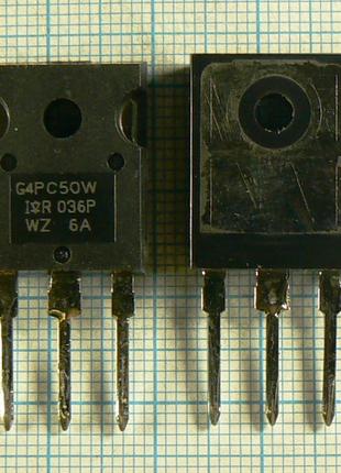 IRG4PC50W n to247 (G4PC50W G4PC50) есть 5 шт. по 168 ₴ за 1 шт.